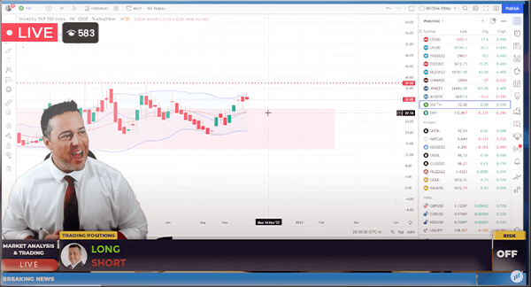 trading live stream